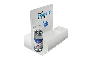 Desk Top Hand Sanitiser Station
